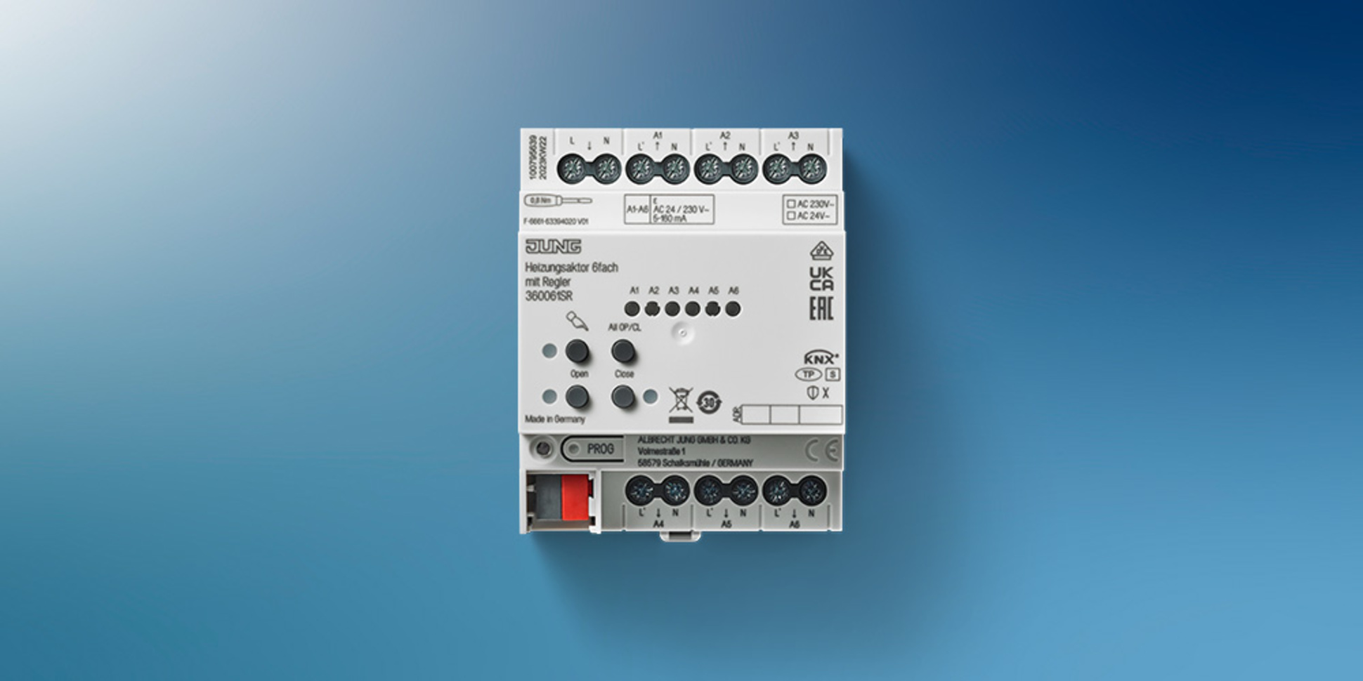 KNX Heizungsaktor 6-fach bei BK Seenland Energie GmbH in Gunzenhausen